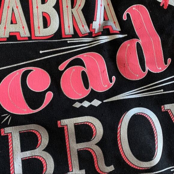 Benefit AbracadaBROW Tote Bag Black and Pink - Picture 2 of 4